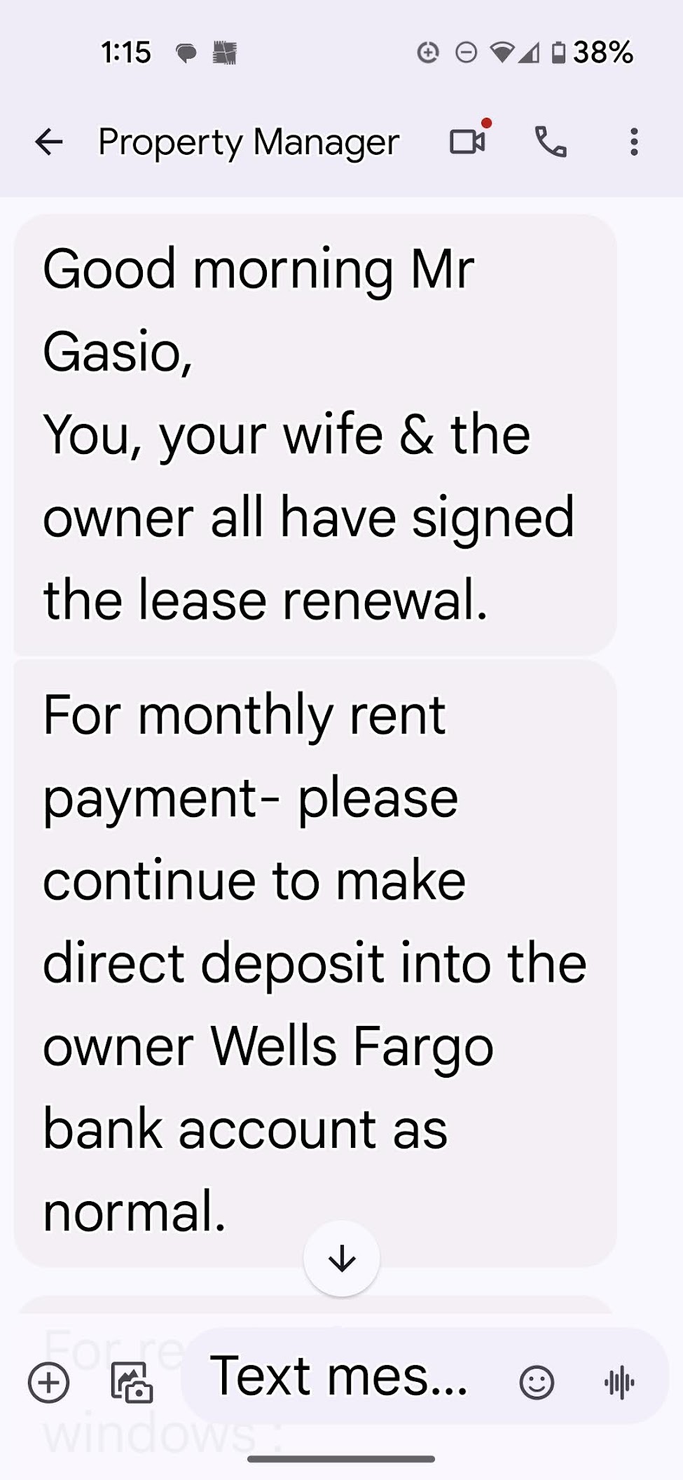 Application Request After Payment