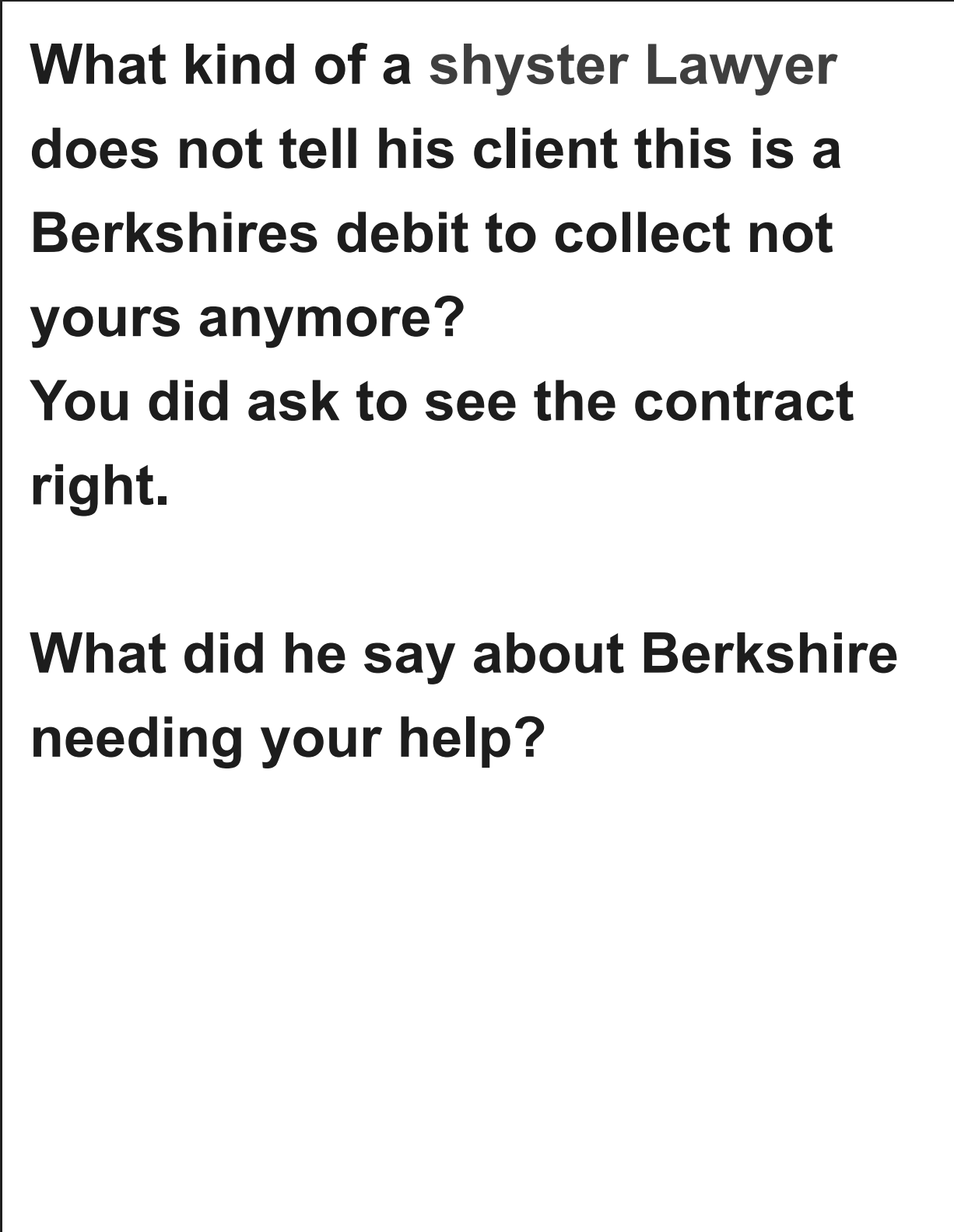 Courtroom Illustration – Request for IOU