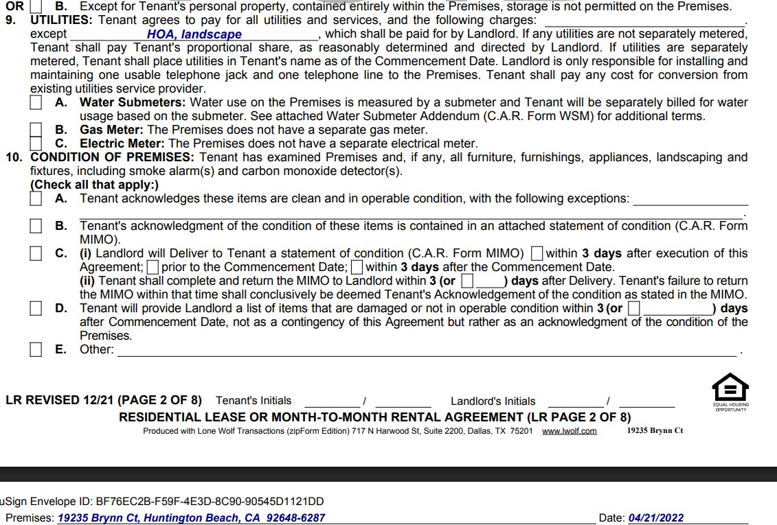Before tree trimming – real view obstruction