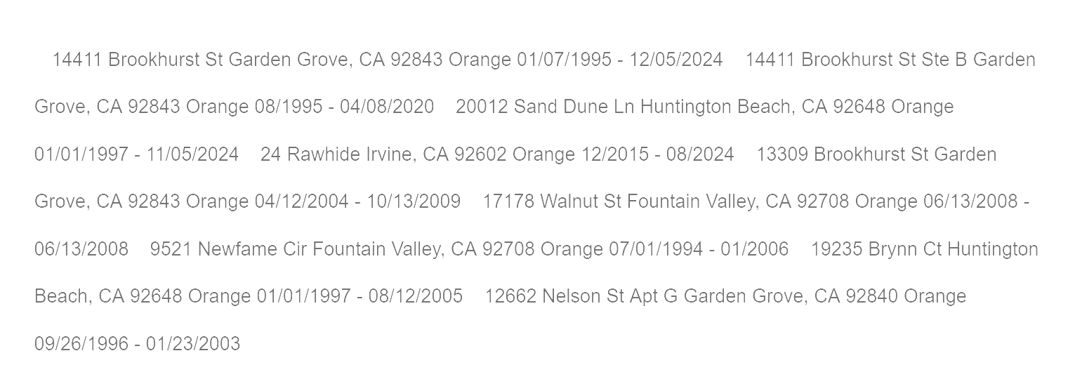 Property History Snippet